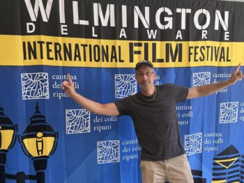 Gordon DelGiorno step and repeat