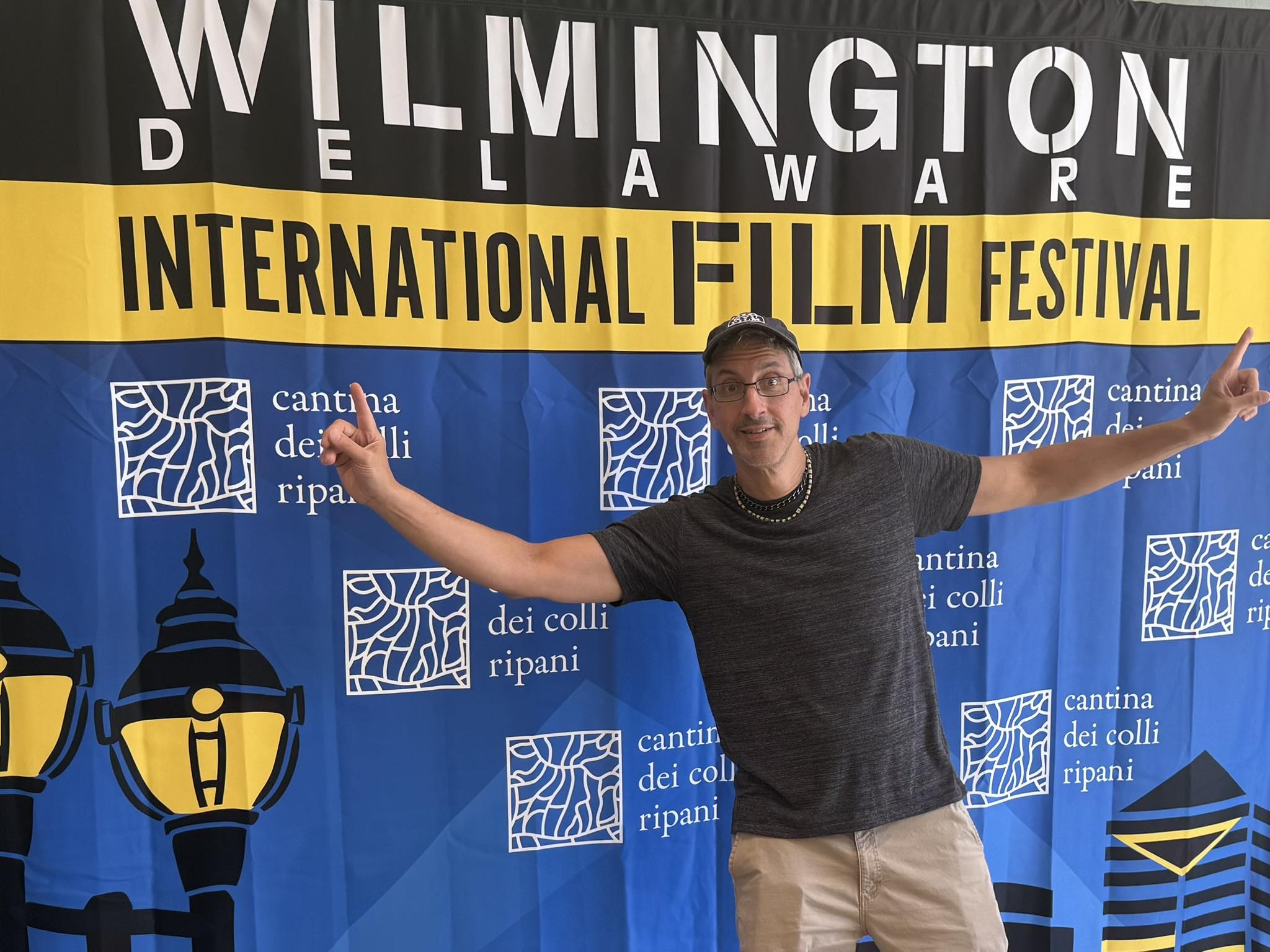 Gordon DelGiorno step and repeat