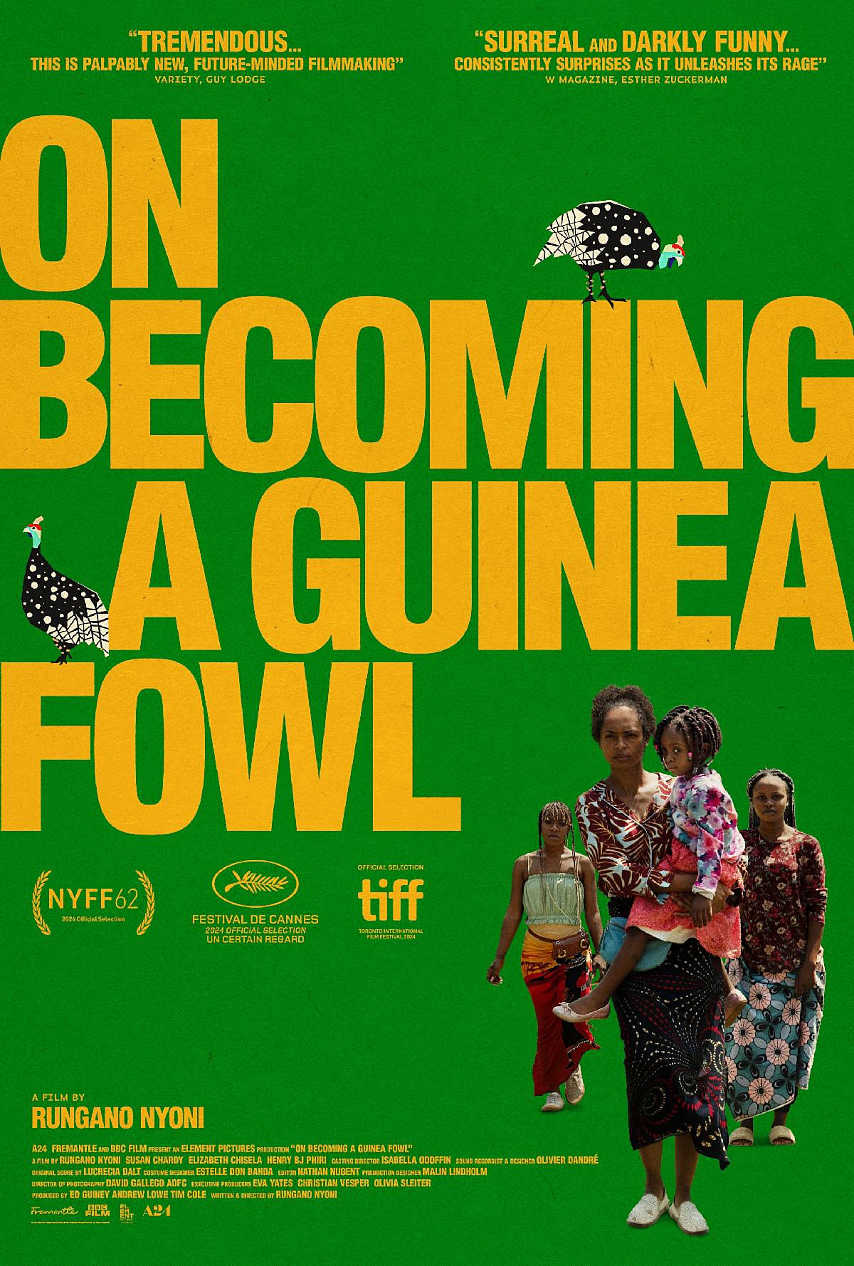 oOn Becoming A Guinea Fowl