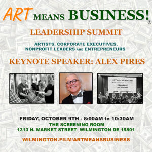 Art Means Business poster