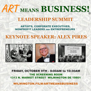 Art Means Business poster